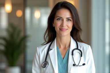 Portrait of Dr. Jennifer Martinez, a confident functional medicine doctor.